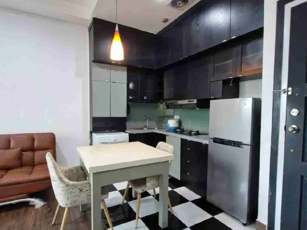 apartemen MOI 2BR full furnished lantai rendah