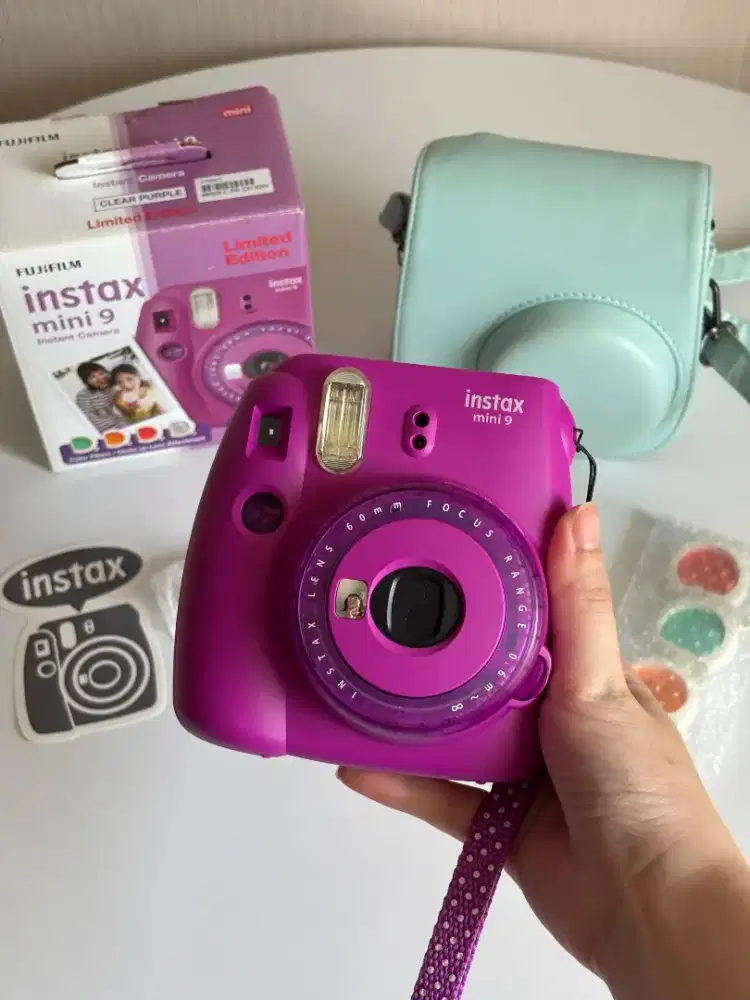 Dijual Instax mini 9 warna clear purple
