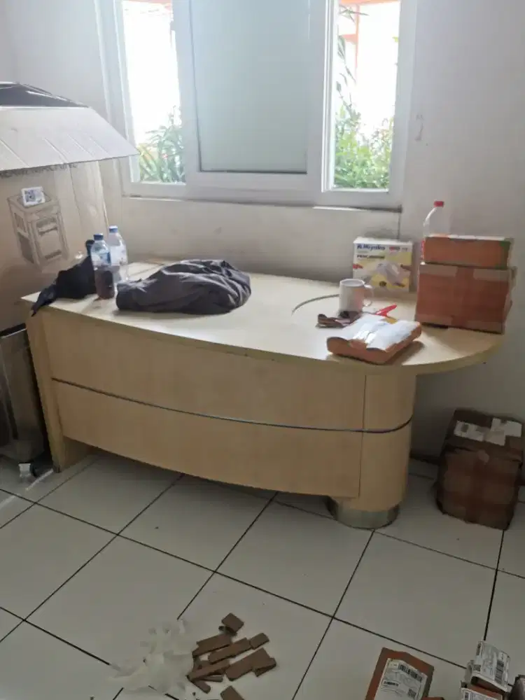 Gratis,Meja Resepsionis/Meja Makan/Meja Kantor Besar