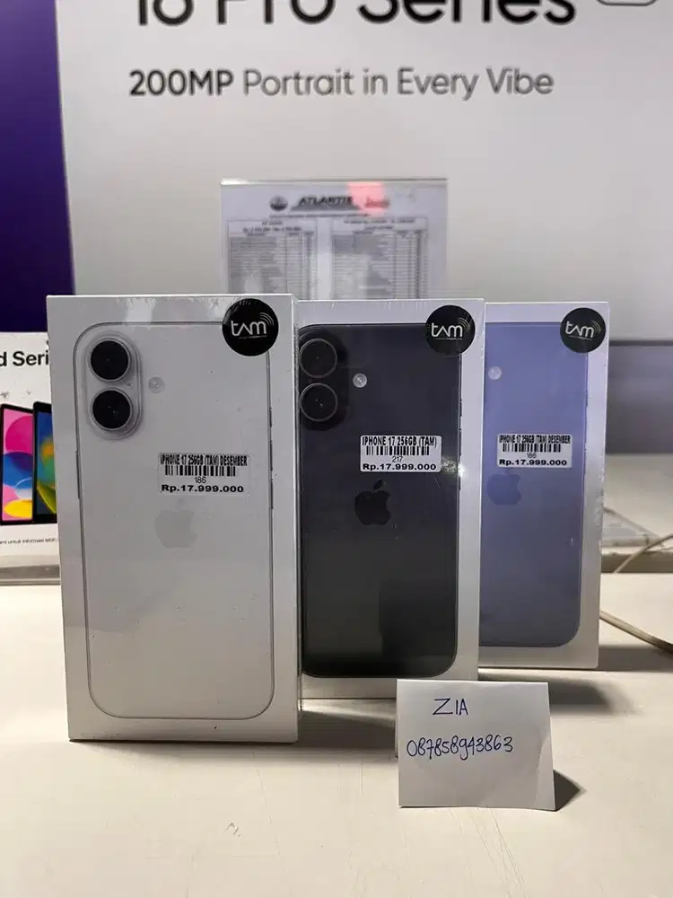 Iphone 17 256gb ATLANTIS DAHSYAT