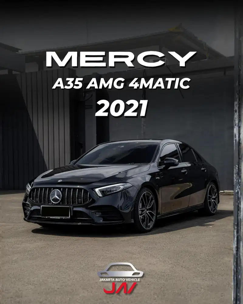 MERCEDES BENZ AMG A35 4MATIC 2021 / LIKE NEW / LOW ODO