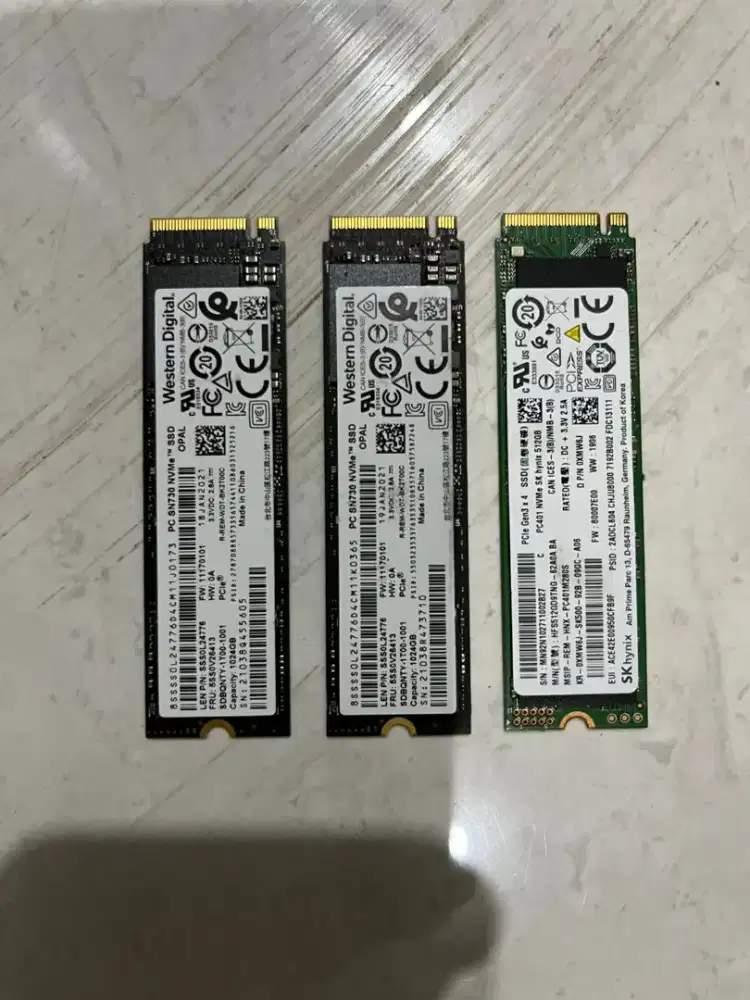 SSD nvme 4 buah borongan