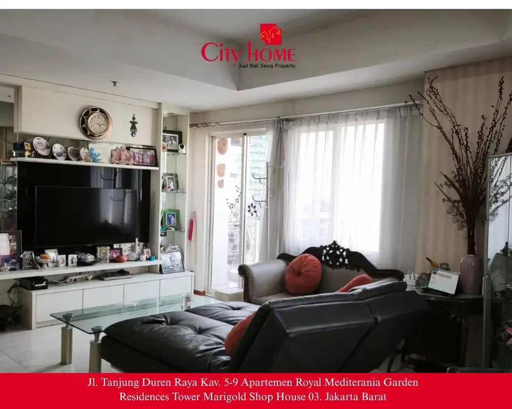 Jual Apartemen Furnished di Royal Mediterania Garden Residences