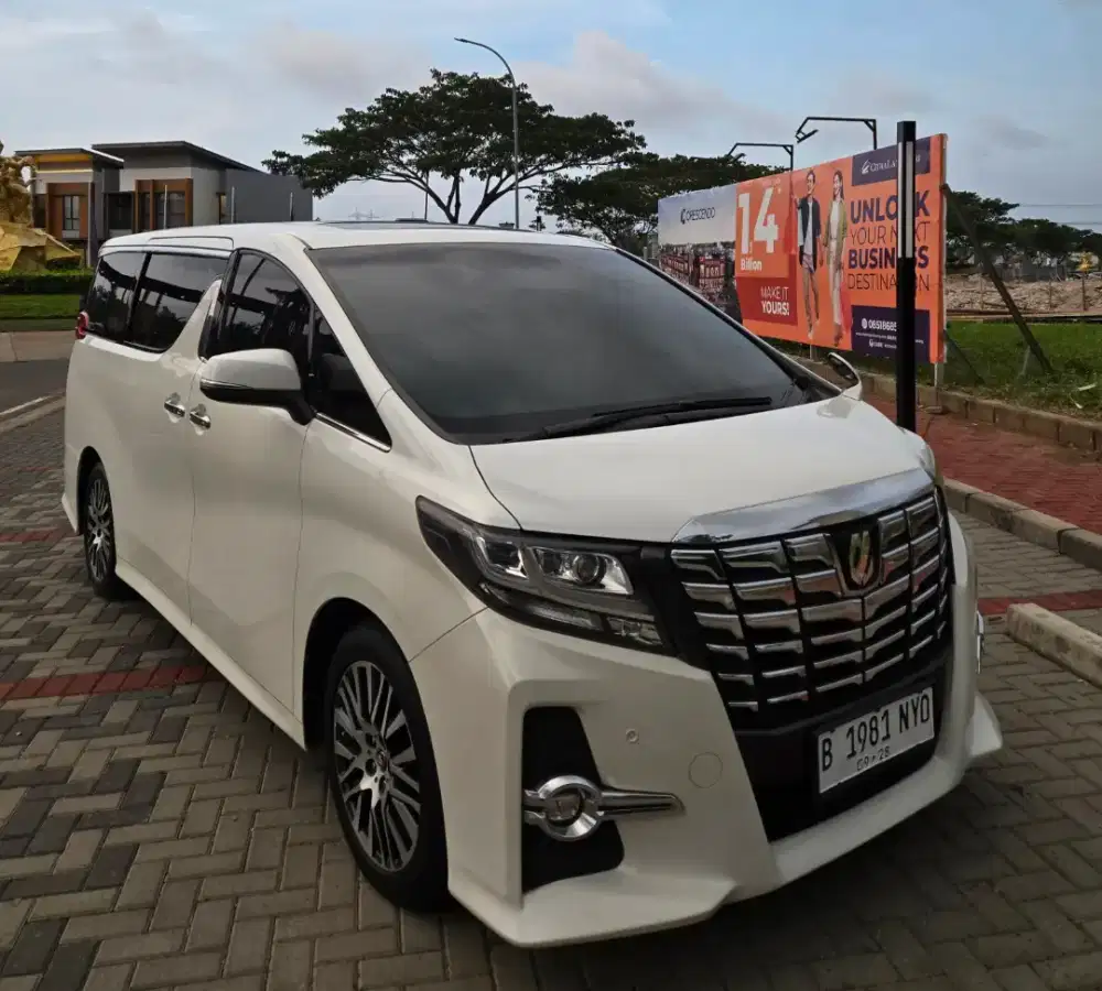 Toyota Alphard SC CBU jepang 2016 Automatic