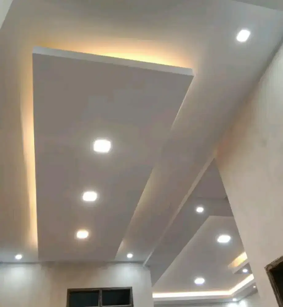 Plafon gypsum dan pvc