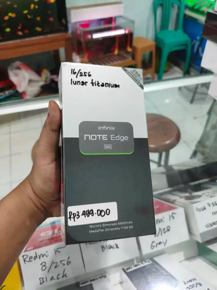 INFINIX NOTE EDGE 5G 8/256 NEW SEGEL PROMO TERMURAH