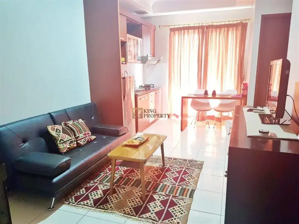 Dijual 2BR Mediterania Garden 2 Furnished Minimalis, Area Central Park Podomoro City Jakbar, Fasilitas Kolam Renang, Lapangan Basket, Gym, Shophouse.