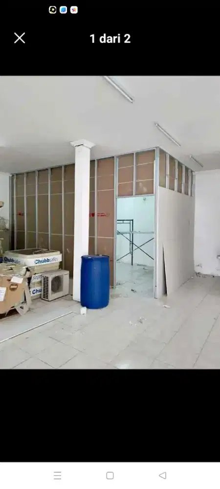 Plafon gypsum dan pvc
