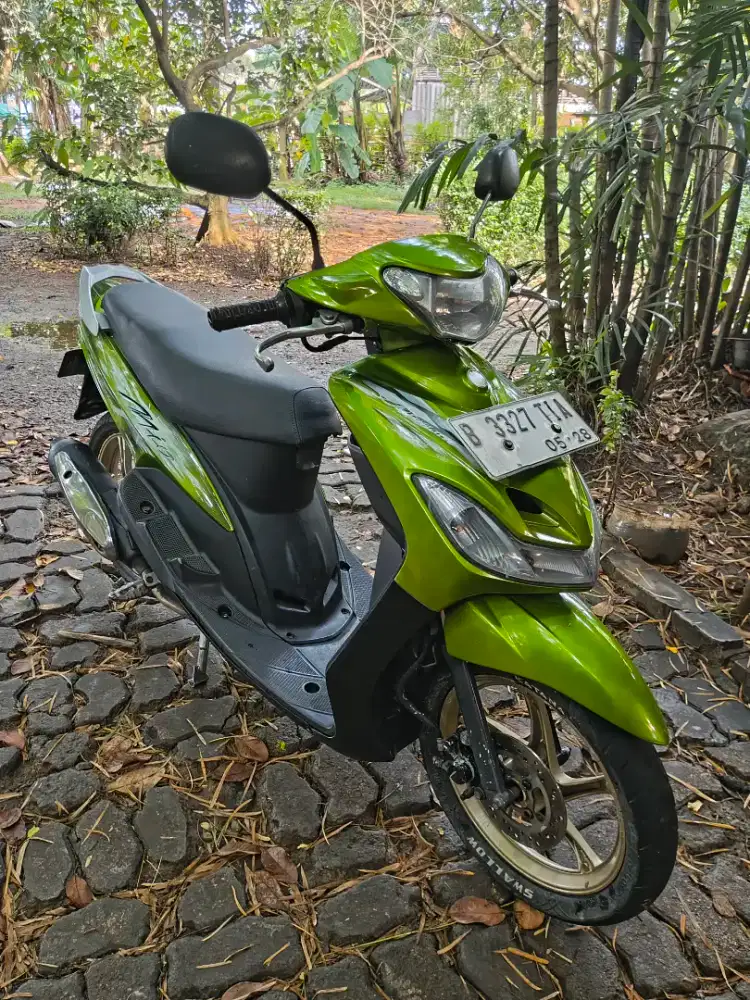Yamaha Mio smile 2011 hijau surat lengkap istimewa