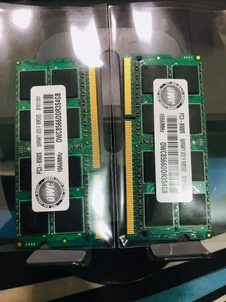RAM Laptop OWC 8GB Kit (2x4GB) DDR3 PC3-8500S 1066MHz
