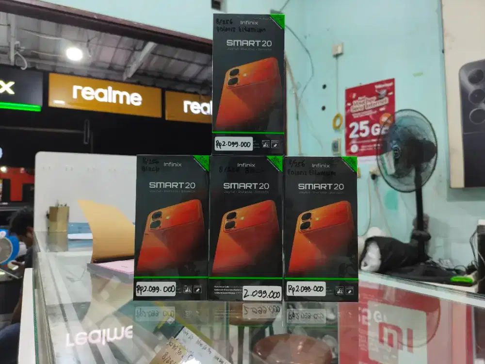 INFINIX SMART 20 4/256 NEW SEGEL PROMO TERMURAH