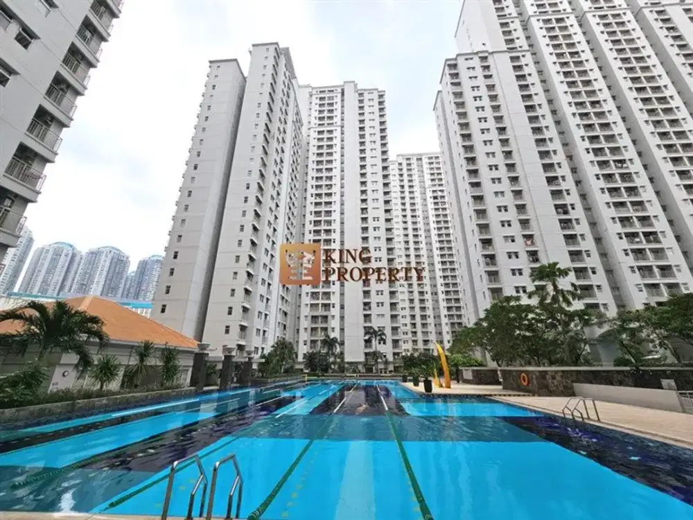 Dijual 2BR Mediterania Garden 2 Furnished Pool View Dekat Central Park & Neo Soho Podomoro City Jakarta Barat