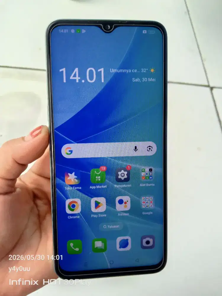 Oppo A57 ram 4+4/65 kondisi normal tidak ada minus lcd ORI