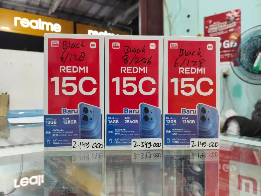 REDMI 15C 8/256 NEW SEGEL PROMO TERMURAH