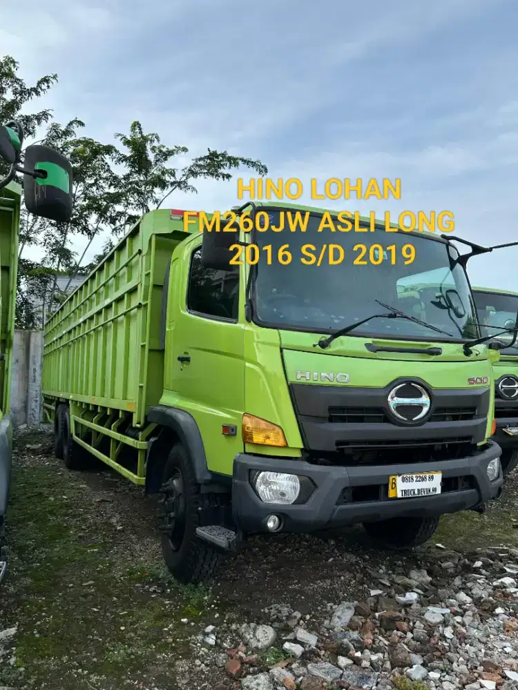 HINO LOHAN FM260JW ASLI LONG BAK BESI 6X4 TRONTON ISTIMEWA SEKALI