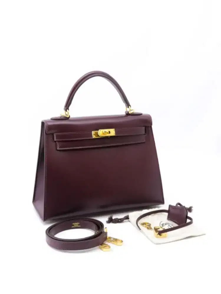 Hermes kelly 28cm Box Leather