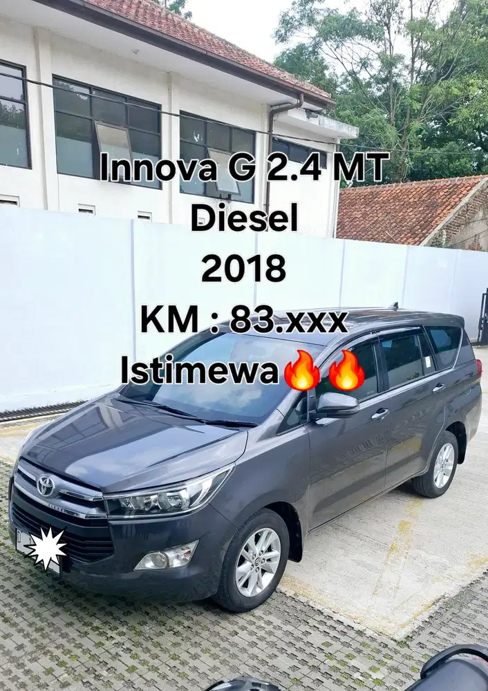 Toyota Kijang Innova 2018 Diesel