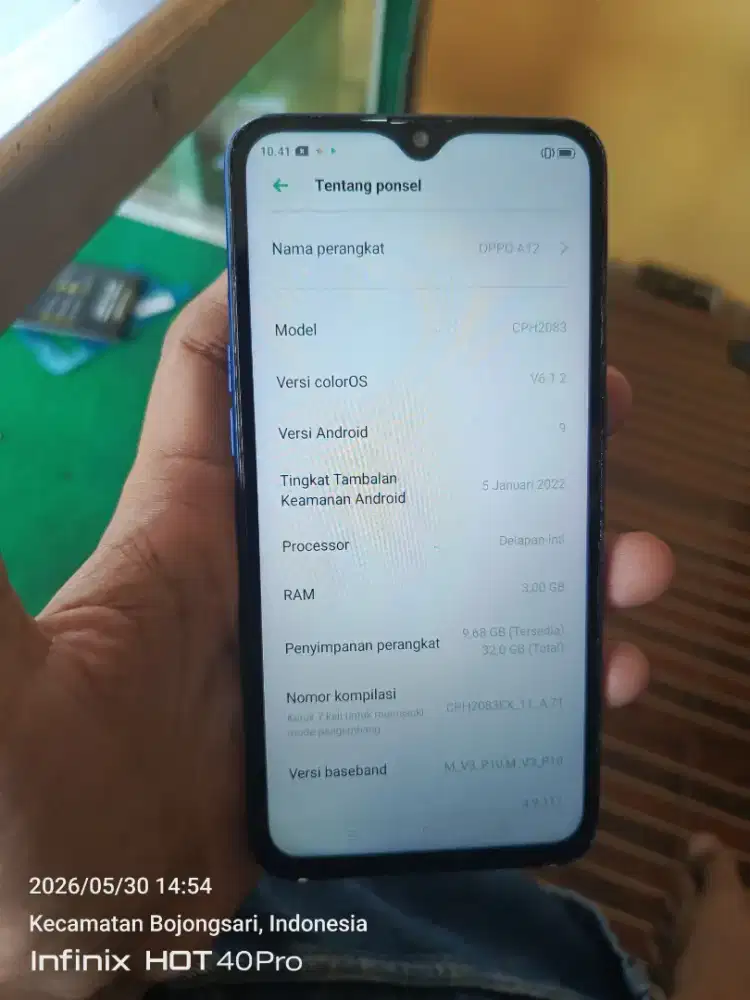 Oppo a12 3/32 murah.