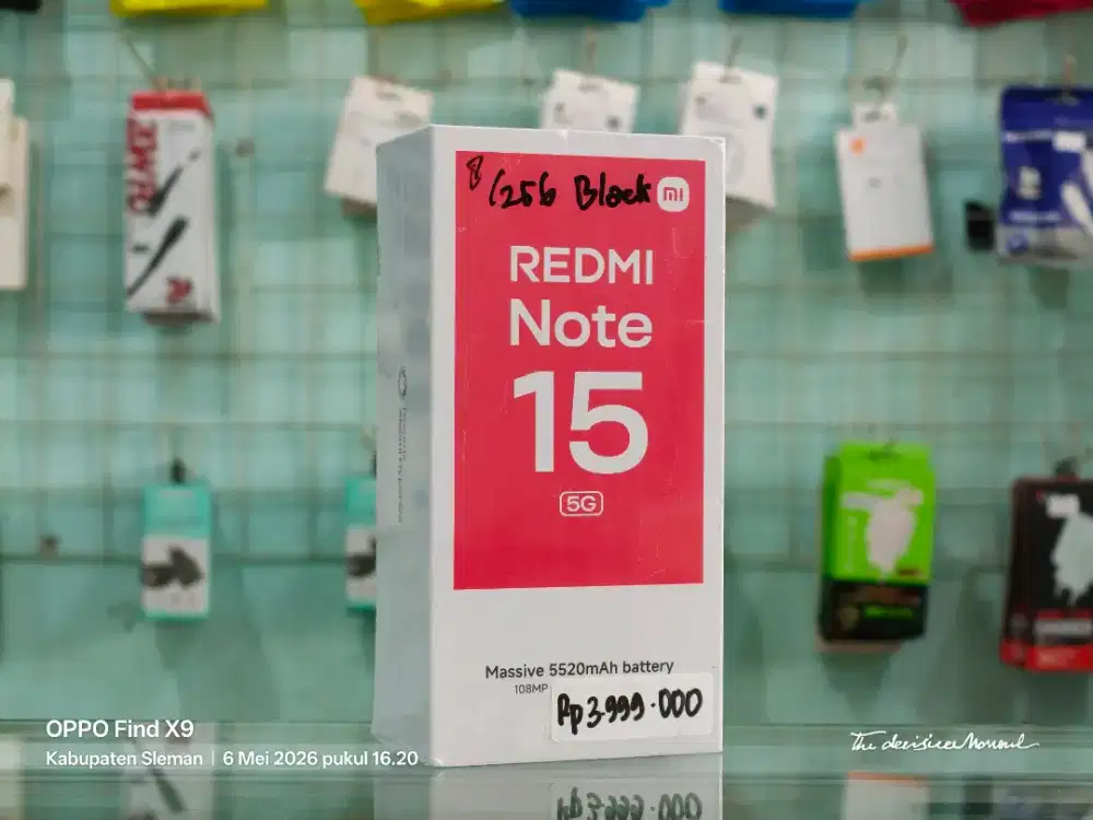 REDMI NOTE 15 5G 8/256 NEW SEGEL PROMO TERMURAH