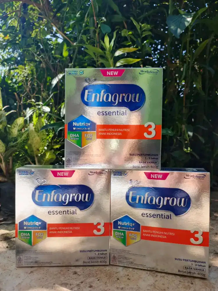 Enfagrow Essential usia 1-3 tahun 400g (baru) Rp. 300.000/3 Box.