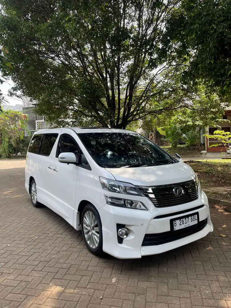 Vellfire ZG 2014 Pilot Seat KM 100rb Service Record Toyota TGN 1