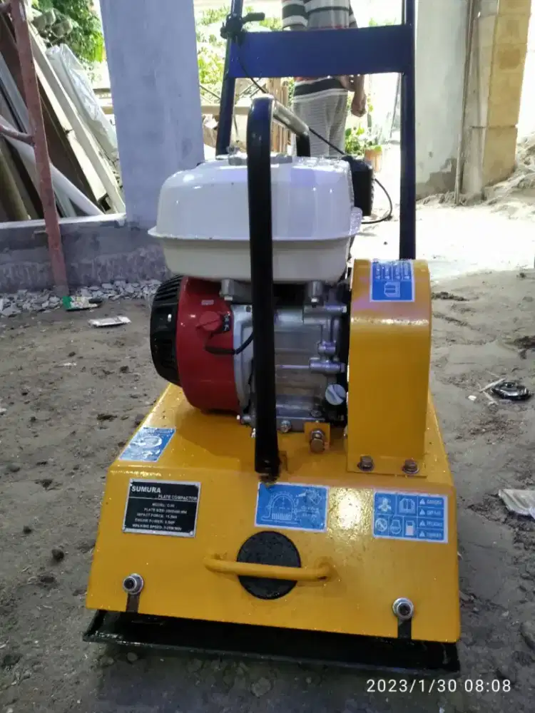 Stemper kodok jackhammer Mesin roller 2ton