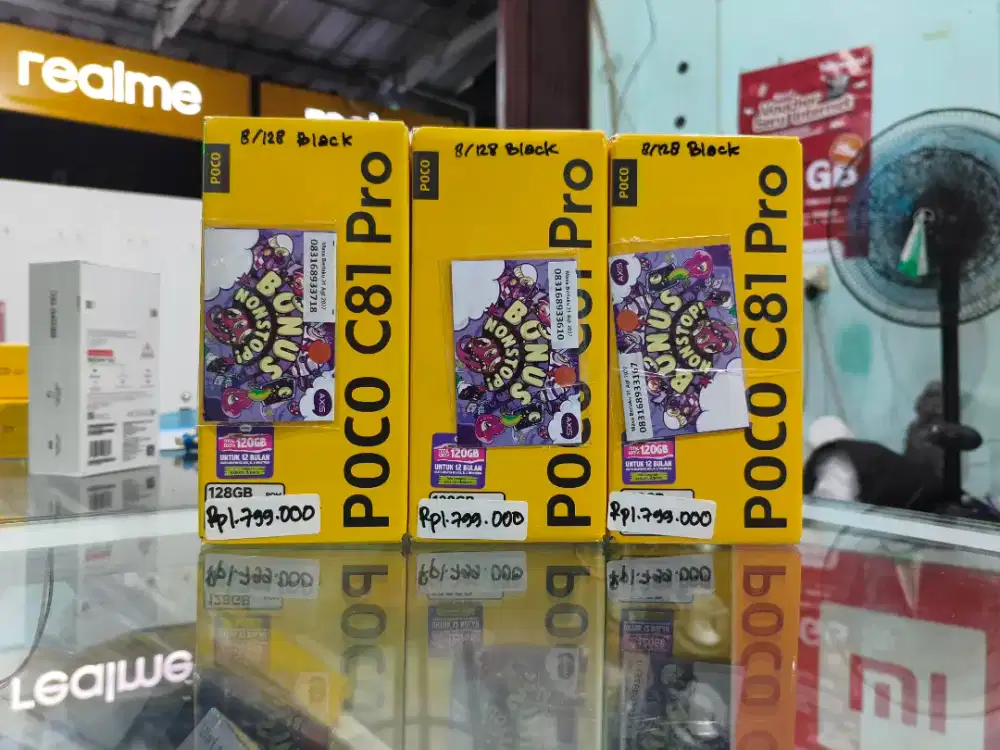 POCO C81 PRO 4/128 NEW SEGEL PROMO TERMURAH