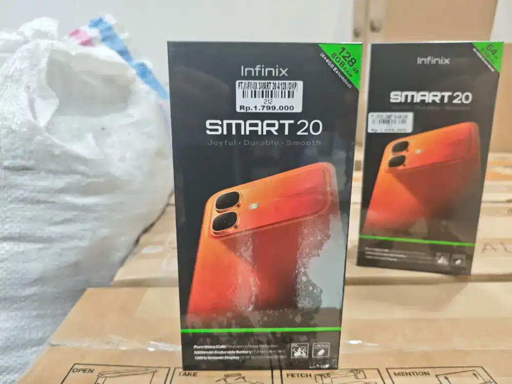 INFINIX SMART 20 RAM 4/128GB ATLANTIS DAHSYAT