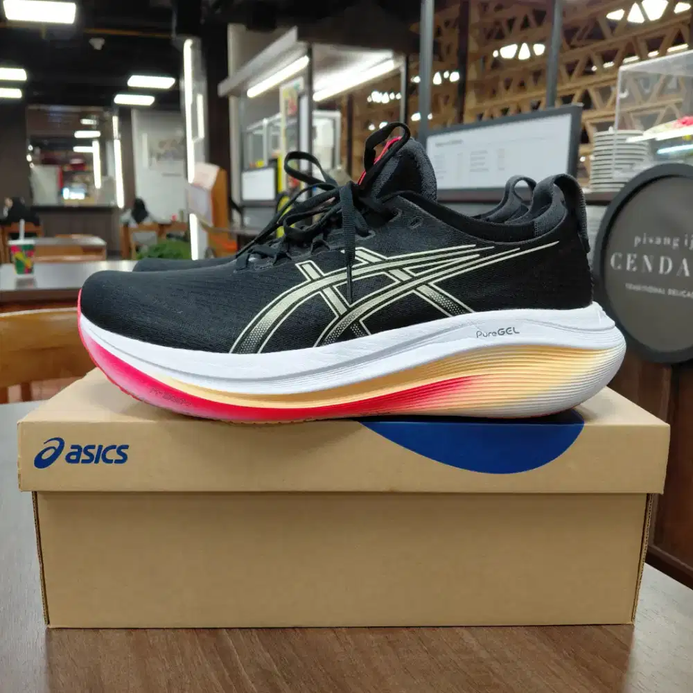 Sepatu Asics Nimbus 27 Size 46.5 Men Original Like New 46,5 US 12