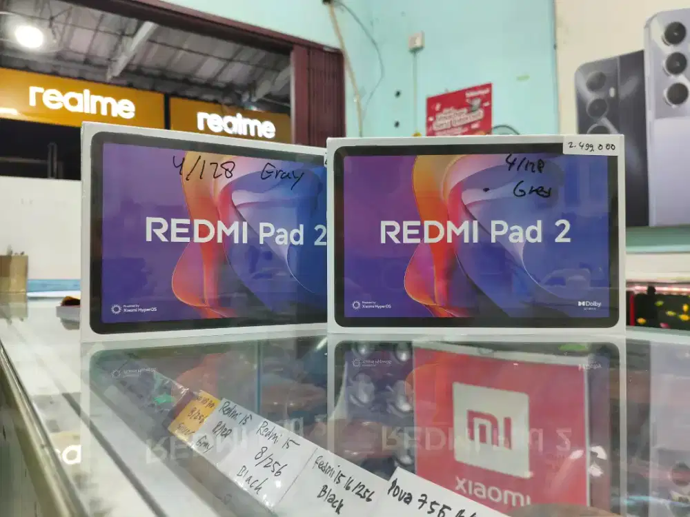 REDMI PAD 2 4/128 NEW SEGEL PROMO TERMURAH
