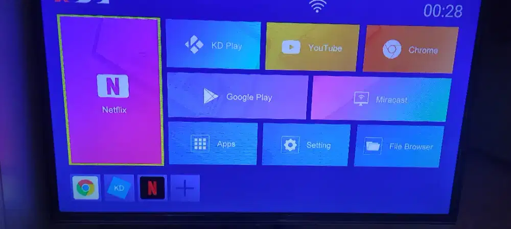 TV Panasonic 32 Inch + Bracket + Android Box
