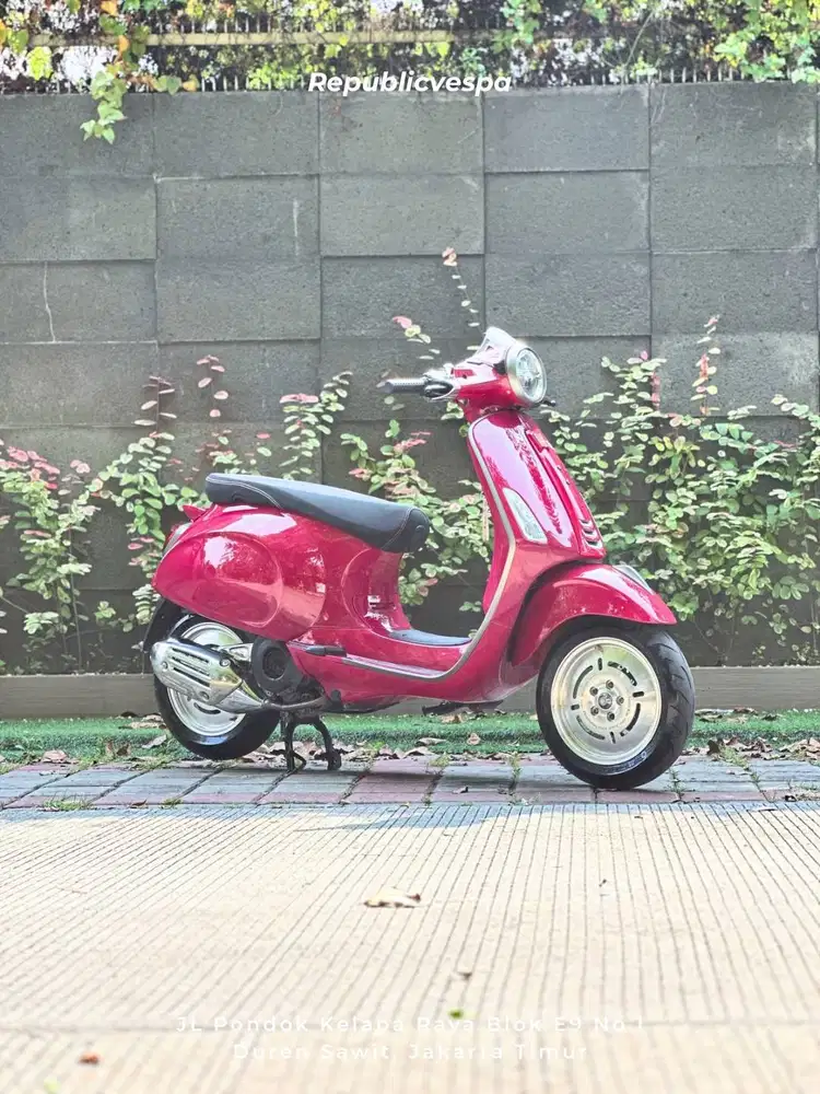 PIAGGIO VESPA PRIMAVERA IGET ABS LED 150 Tahun 2019 WARNA PINK MAGENTA