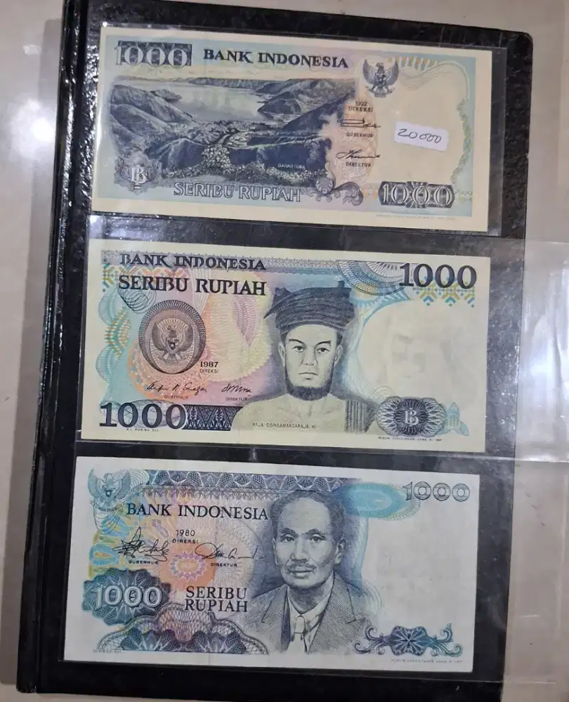 Seri uang kertas lawas kondisi ok buat koleksi