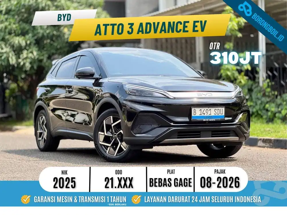 BYD ATTO 3 EV ADVANCE 2025 LIKE NEW