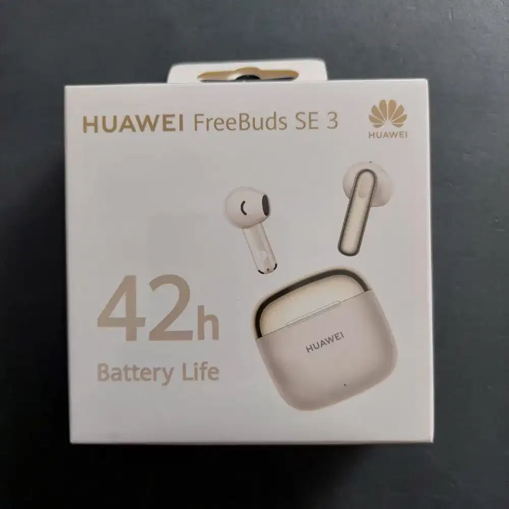 HUAWEI FREEBUDS SE 3 BEIGE GARANSI RESMI
