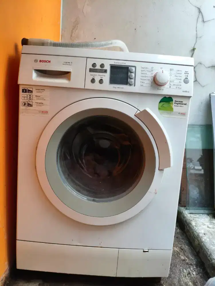 Jual Second Rusak Mesin Cuci Frontload Bosch Logic 8 Tabung Stainless