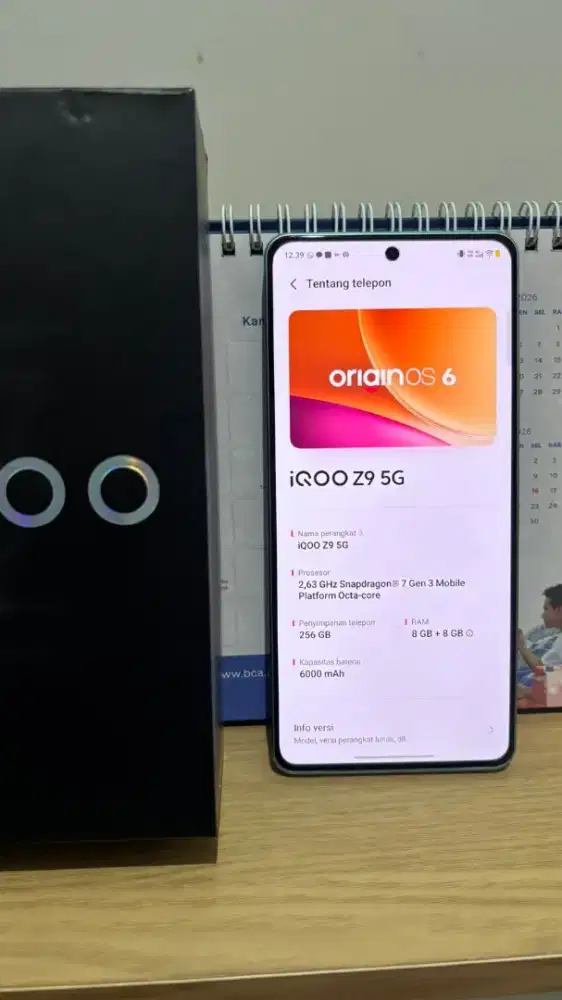 iQOO z9 5g 8/256gb like new
