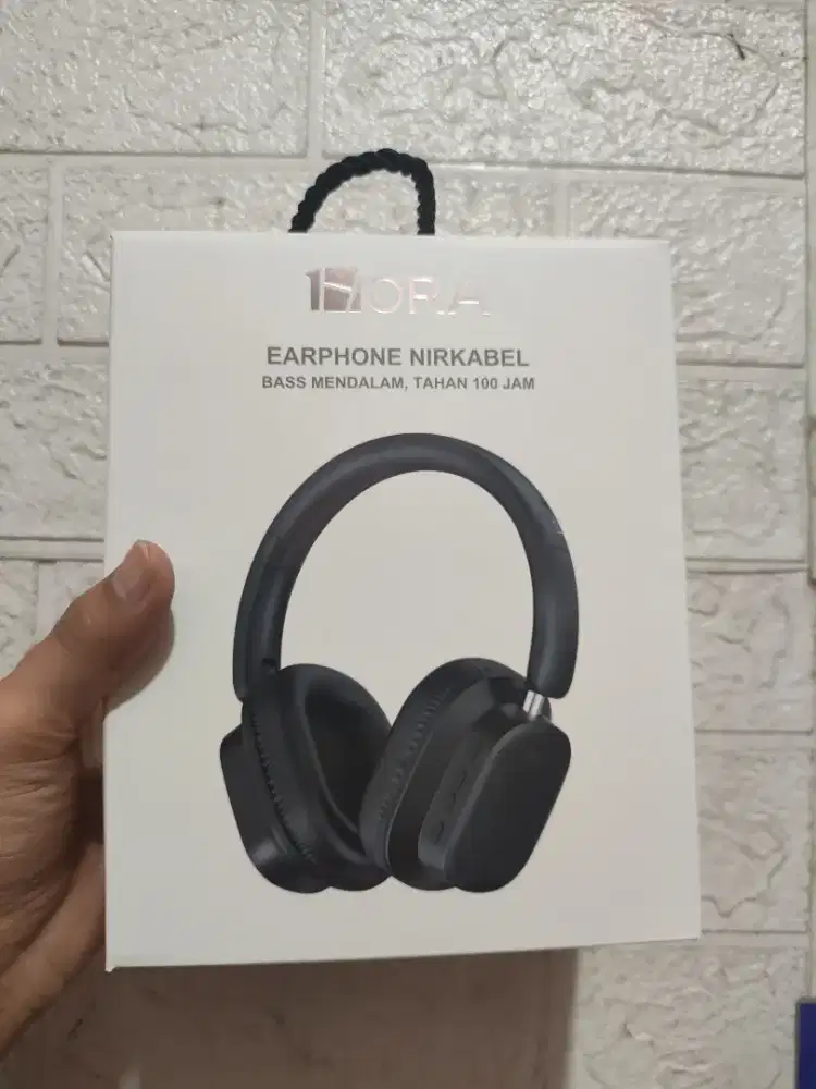 1hora headset bluetooth Aut250 play hingga 100jam ORI