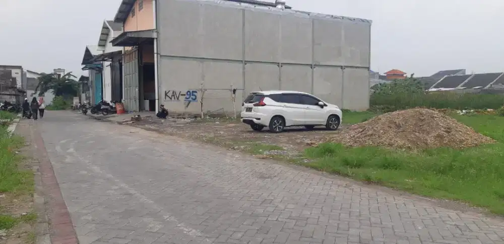 DIJUAL TANAH PERGUDANGAN