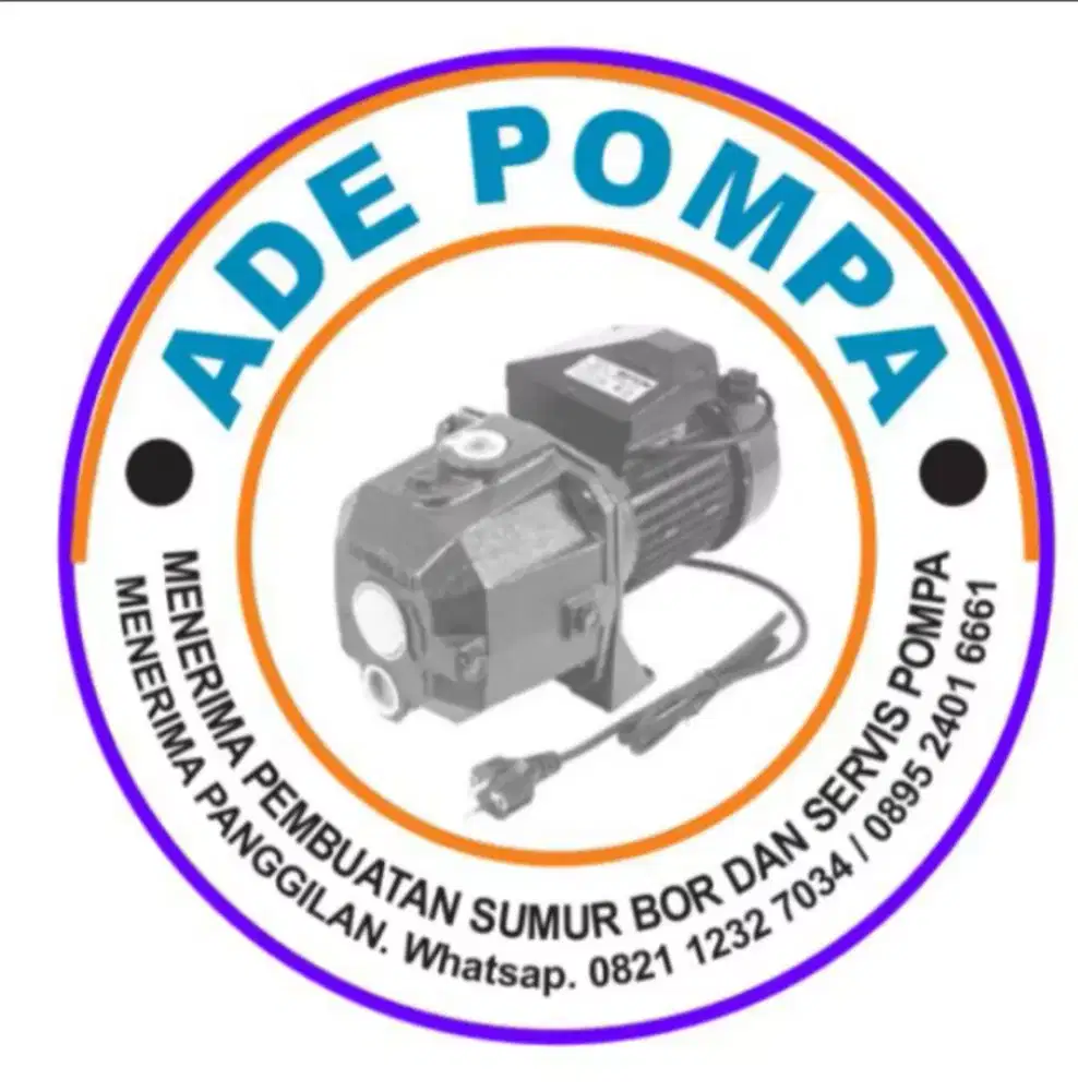 Bang Ade pompa servis mesin air dll.