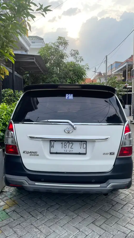 Toyota Kijang Innova 2012 Bensin