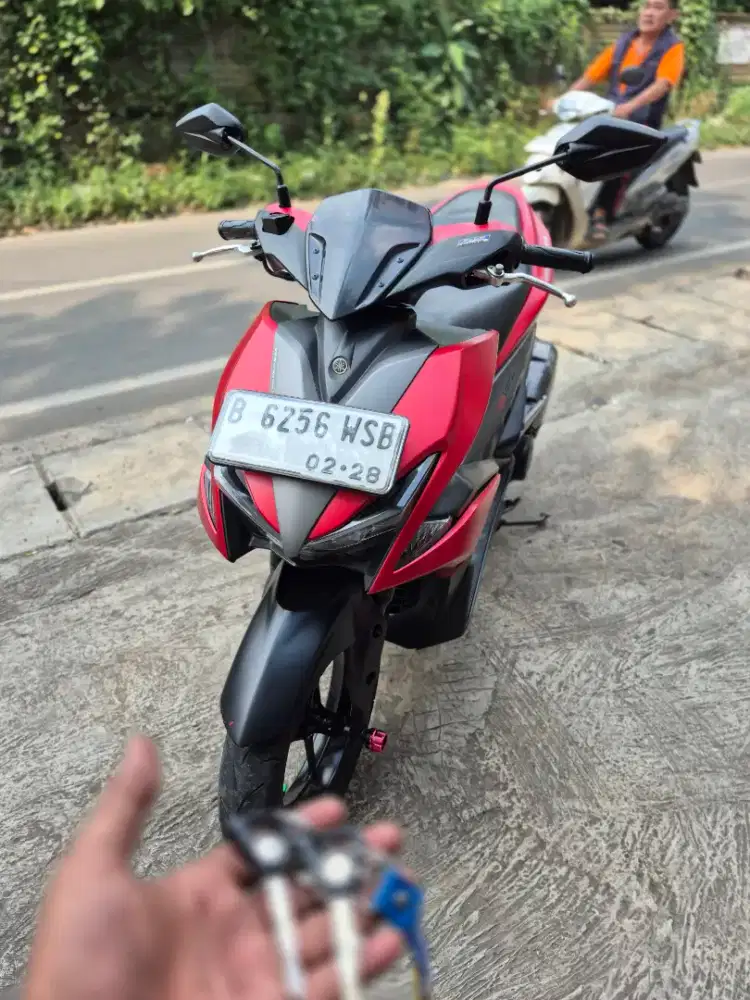Dijual Yamaha aerox 155 tahun 2018 pajak hidup panjang