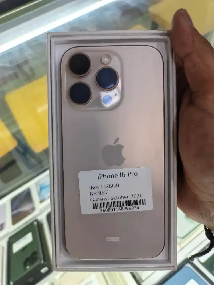 iPhone 16 pro 128 GB ex ibox