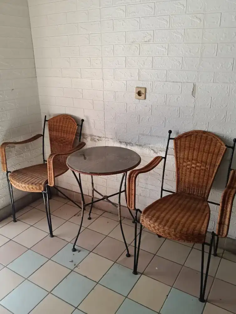 1 set meja taman