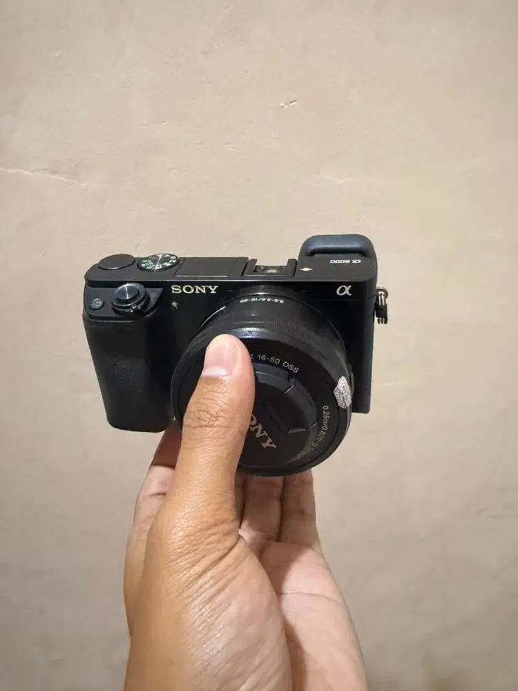 Sony A6000 Kit Fullshet Tas Lancar Jaya