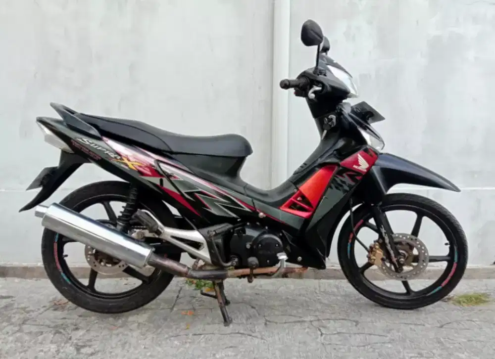 TT metic/Jual SUPRA X 125 Dobel Cakram Karbu Lengkap NormaL