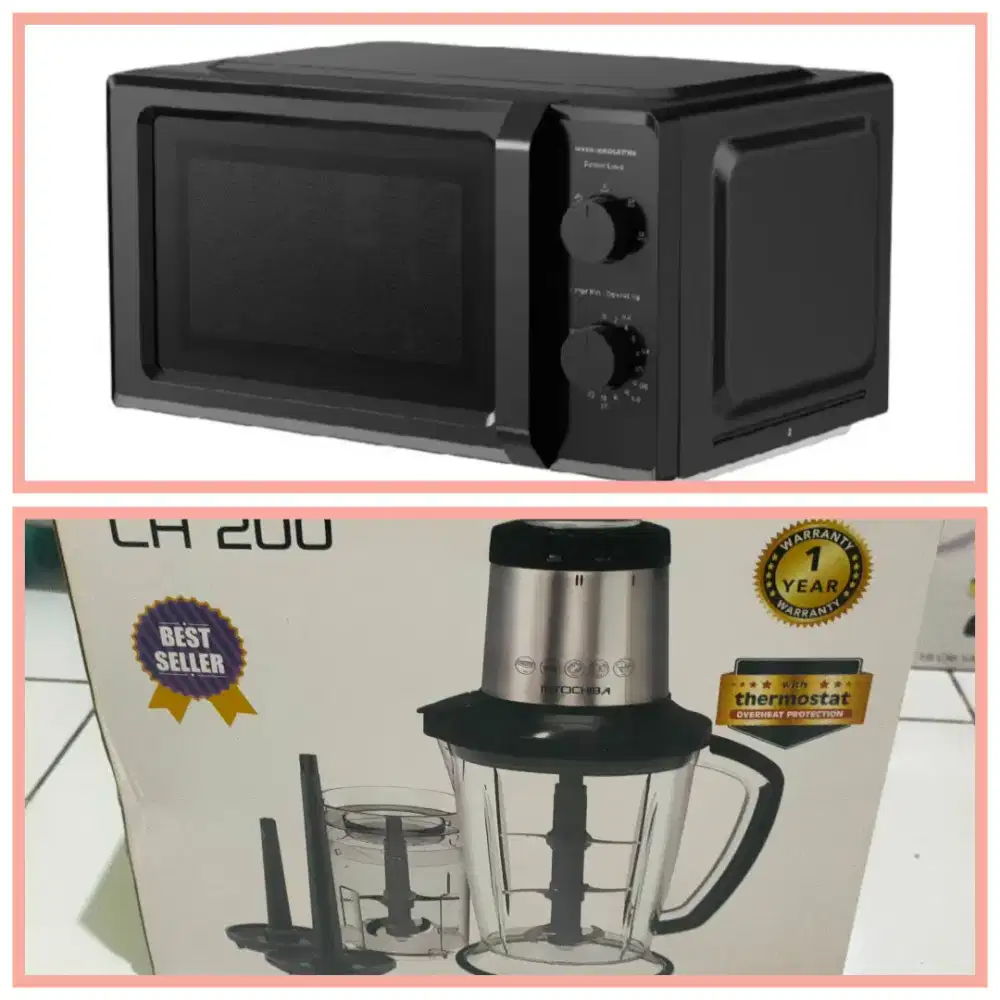 Jual Midea Microwave oven & Mitochiba Chopper CH 200