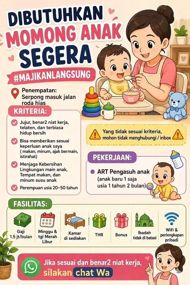 Baby sitter/pengasuh