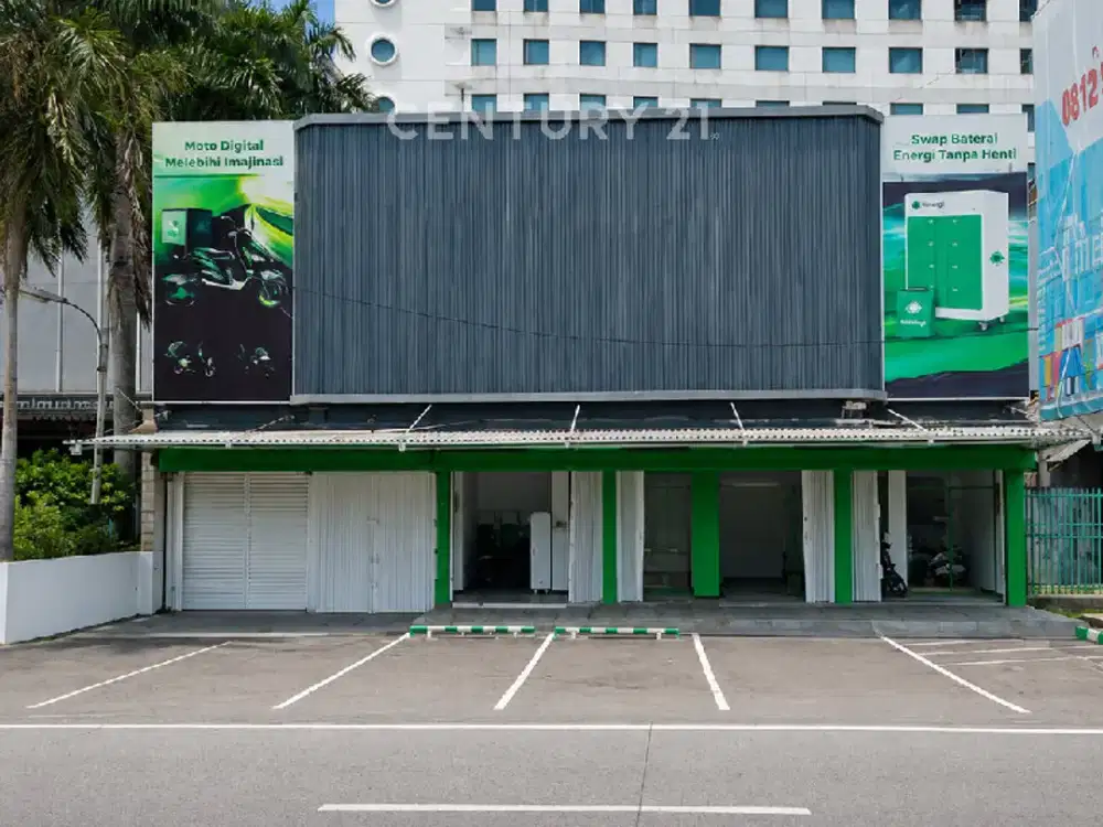 Ruko Gandeng Strategis Di Jalan Angkasa Gunung Sahari Jakarta