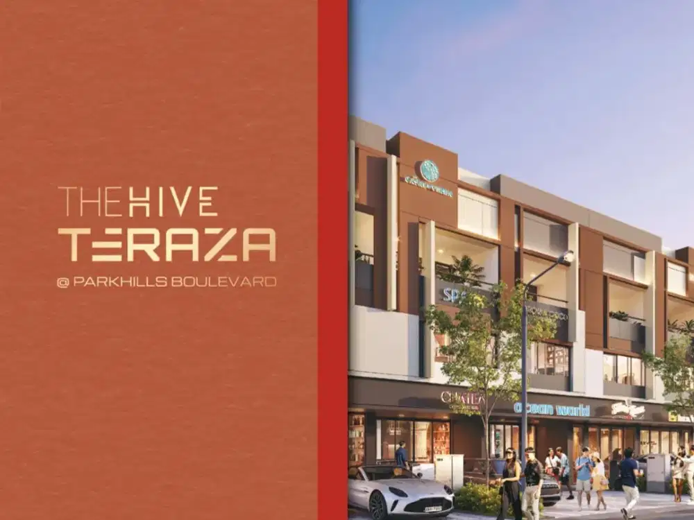 Ruko Komersial Premium di Hive Terraza Park Serpong Hanya 1,3 M Terdekat ke Gading Serpong
